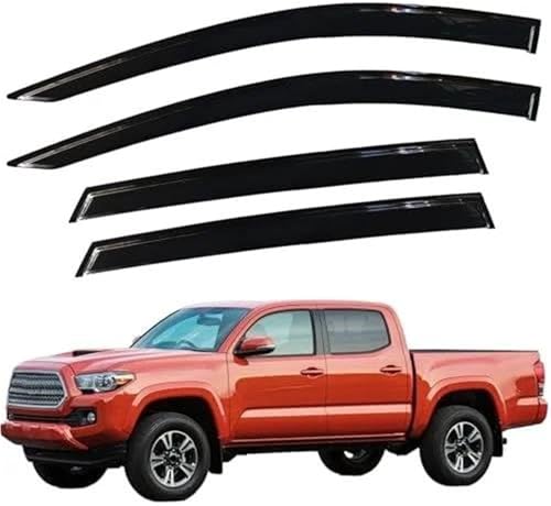 Déflecteurs de vent pour vitres latérales de voiture Hilux 2024