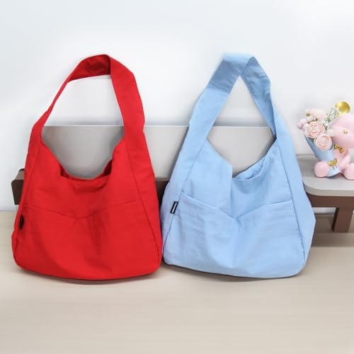 Bolsa Hobo de nylon para mujer miniatura 3