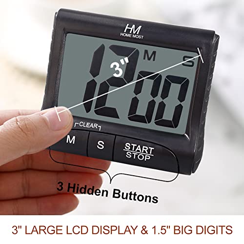 Home Most 12831 3 Inch Large Display Kitchen Timer thumb #1