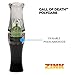 Zink Call of Death (COD) Polycarbonate Hand-Tuned Short Reed Waterfowl Canada Goose Hunting Game Call - Power, Gun Smoke