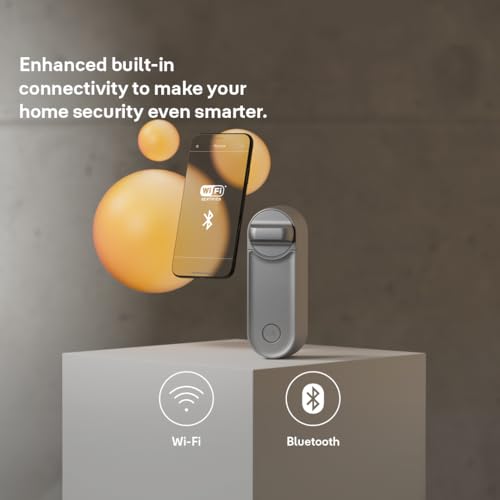Image of Yale Linus Smart Lock L2 in Silver [NO Subscription Required] | Keyless Access | Easy Installation | Remote Lock and Unlock | Virtual Keys | Real-time Alerts | Compatible with The Yale Home app
