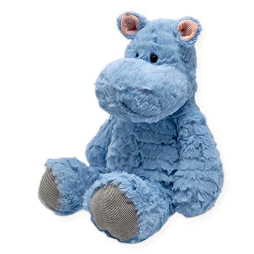 Mollis Kuscheltier - Nilpferd - 36 cm - Plüschtier-Nilpferd - Kinder-Kuscheltier - weiches Stofftier für Kinder und Babys