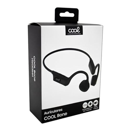 Cool Bone Stereo-Kopfhörer, Bluetooth, Schwarz
