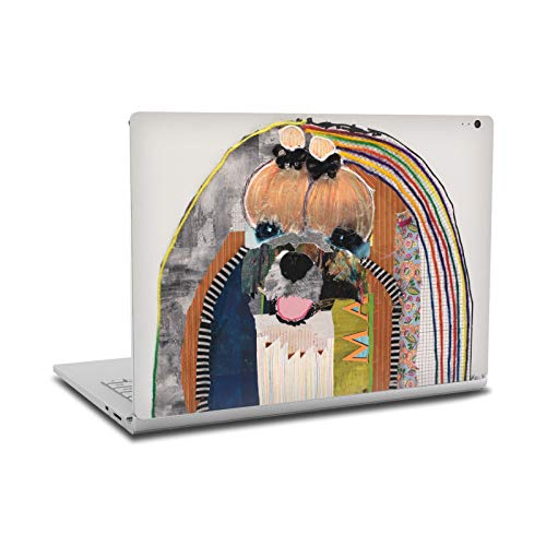 Autocollant Surface Book 2 Michel Keck design art chien maltais pour habillage PC