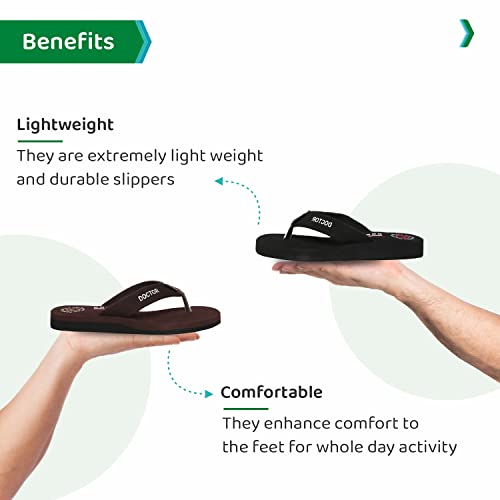 Image of ORTHO JOY Extra Soft Doctor Ortho Slippers for men /Comfortable Slippers for men