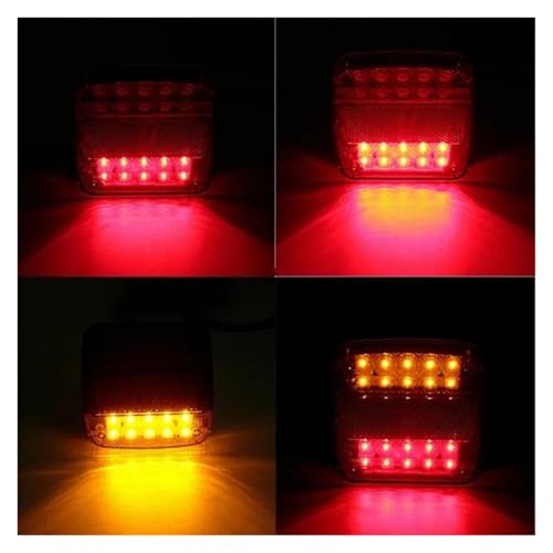 Feux stop LED 12V étanches contre les pannes d'éclairage - 4