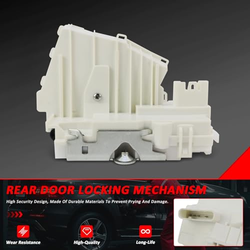 Image of 1647301135 Rear Left Door Lock Actuator Latch for Mercedes W164 ML350 ML500 ML63 2005-2011, W251 R350 R500 2007-2017 Replacement 1647302535 1647302935 1647300935 1647301135 1647303335