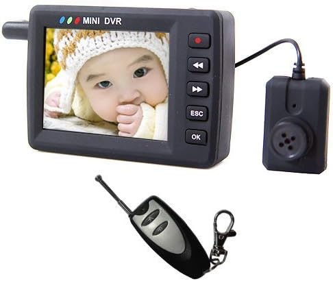 Miniatura 2 de Angel Eye Mini DVR 2.5 "TFT alta definición Pinhole botón cámara wmovimiento dectector rastro seguridad