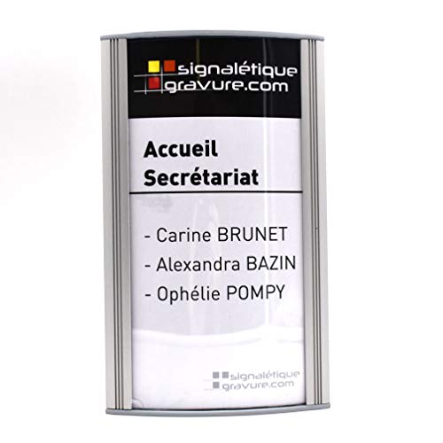 Plaque de bureau personnalisée pour identifier vos salles de réunion