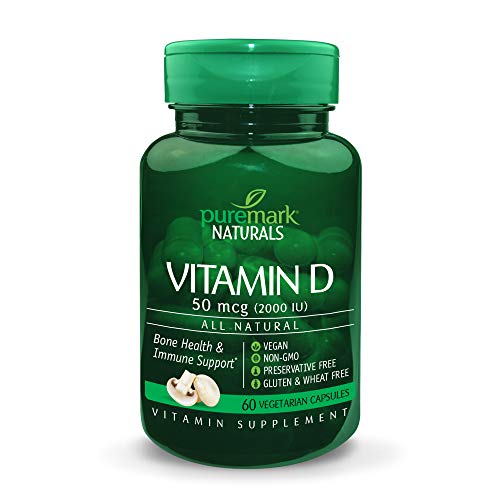 Puremark Vitamin D 2000 Iu Vegetarian Capsules, 60 Count #TOP1