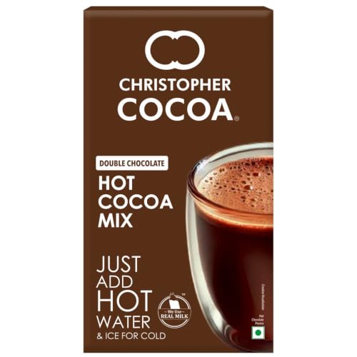 Image of Christopher Cocoa Hot Cocoa Premix (Instant Hot Chocolate) 3 Sachets | 90 Gm