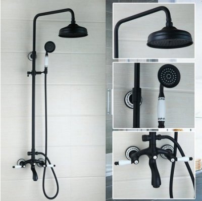 Pomme de douche effet pluie pour s'offrir un moment de détente à la maison