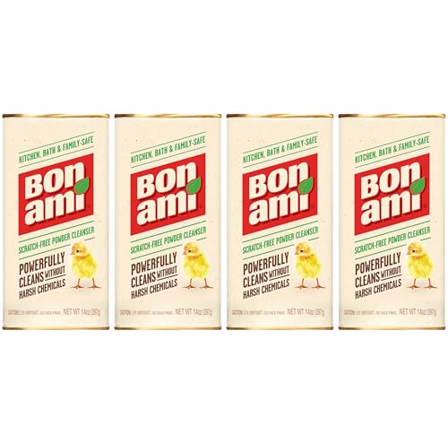 Bon Ami Powder Cleanser 14oz (4-pack)