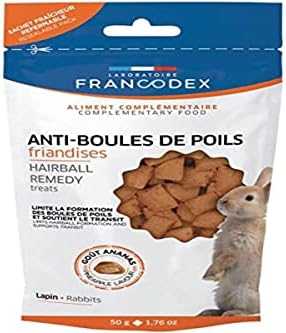 Francodex - Antibolas de Pelo para Conejos 50 g-FR-174131