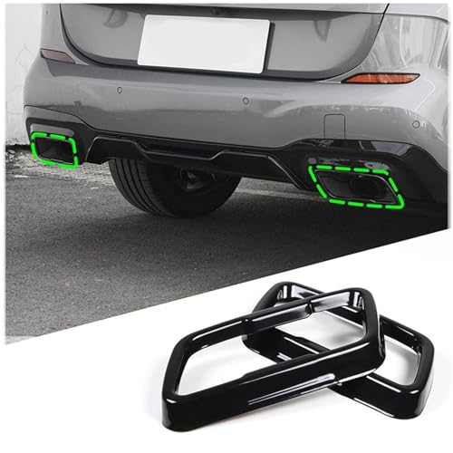 Protection de tuyau d'échappement haut de gamme BMW F44 Black-b