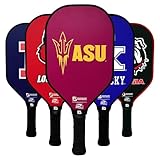 Boundless Pickleball Official Collegiate Licensed Team Paddles- Fiberglass Surface, Lightweight...
