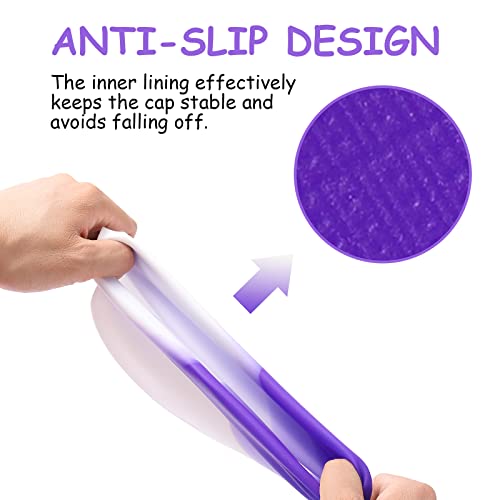 Swim Cap Kids For Girls Boys: Gioriches 2 Pack Kids Swim Cap For Age 3-12| Durable Soft Silicone Swimming Cap For Child Youth Teen | Fit For Long Hair And Short Hair #TOP2