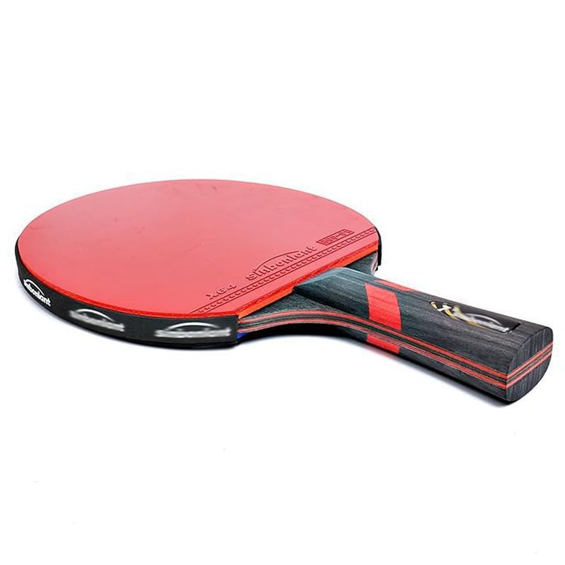 JITEM Professional Ping Pong Paddles, 9-Layer Carbon Bottom Table Tennis Paddles, 7-Star Performance Table Tennis Racket Set for Training and Competition(Color:C), Size