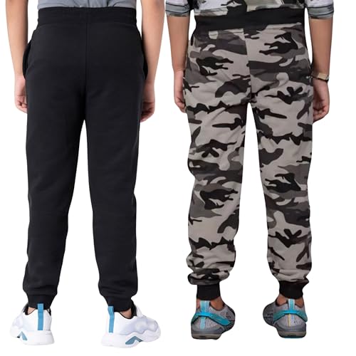 Image of Boy's Regular Fit Track Pants, Pajamas and Lowers