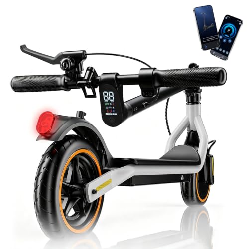 Image of Electric Scooters - Electric Scooter Adults, 1200W /1000W /500W Motor, 10'' /8.5'' Tires, 28 /25 /23 /21Miles, APP Control E Scooter for Teens