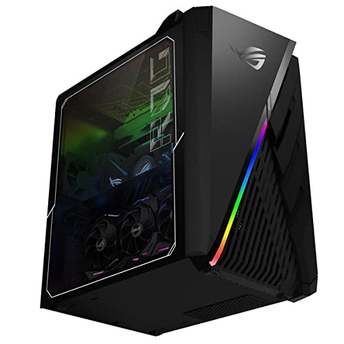 Image of ASUS ROG Strix GA35 Gaming Desktop PC, GeForce RTX 3090, AMD Ryzen 9 5900X, 32GB DDR4 RAM, 1TB PCIe SSD + 2TB HDD, Dual Hot-Swap SSD Bays, ROG Scope & Chakram, Windows 11 Professional, GA35DX-XH999
