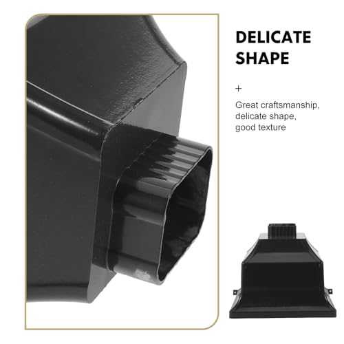 Raccord de gouttière robuste et collecteur durable pour descente de toit - 4
