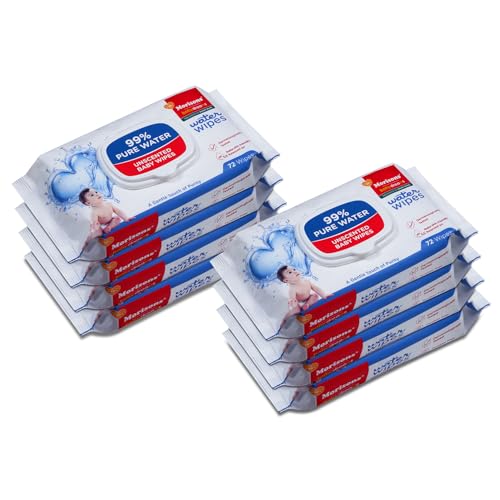 Image of Morisons Baby Dreams 99% Water Wipes - Pack of 8