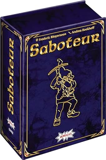 AMIGO 02402 Saboteur, juego de mesa, edición de 20 años, multicolor, idioma alemán | Ya disponible en tu tienda friki favorita! En mundofriki.es!