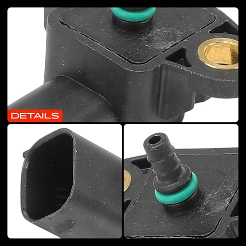 Frankberg Sensor Saugrohrdruck für CLA Coupe C117 CLK C209 A209 CLS C218 C219 X218 57 240 A-Klasse W169 W176 B-Klasse W245 C-Klasse W204 C204 S204 2002-2021 0041533028