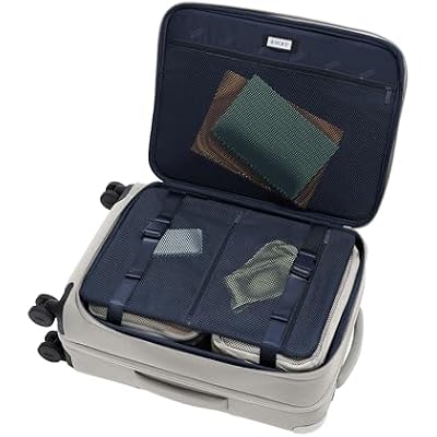 Away Softside Bigger Carry-On Suitcase, 23 Inch Expandable High-Strength Nylon Luggage With Spinner Wheels, Meets Requirements for Most Major Airlines, Cloud Gray