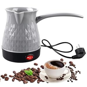 BORDEAG Elektrische Türkische Kaffeekanne 500ml