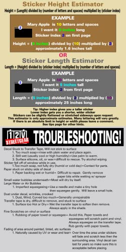 Customize Your Car, Truck Or Boat With Professional Grade, Weatherproof Automotive Vinyl Bumper Stickers - U Name It: Henrik - Uv Resistant Decal, Made In The Usa! Fette National Fraktur: Custom Sizes & Colors #TOP7