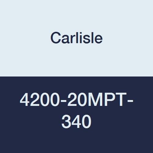 CARLISLE 4200-20MPT-340 Rubber Panther Plus Synchronous Belt, 165.4