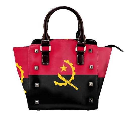 Sac bandoulière drapeau de l'Angola avec double portage ergonomique