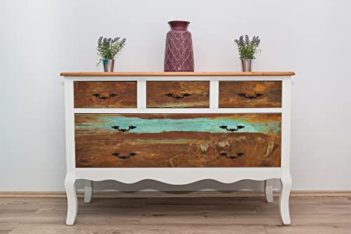 Lámina adhesiva 100x50cm efecto óxido para renovar la cómoda y el estante 5