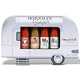Thoughtfully - Scharfe Saucen Geschenkset - Street Food Truck Probierset Mit 4 Pikanten Chili-Saucen