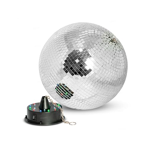 Boule disco rotative LED pour illuminer vos soirées et anniversaires - 7