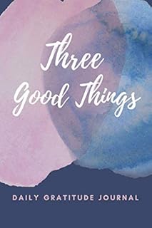 Three Good Things Gratitude Journal: Build a daily gratitude practice with gratitude journal prompts.