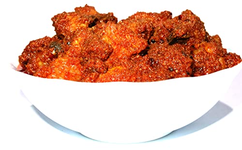 Image of MAHIKA FOODS Andhra Style Homemade Fresh Chicken Pickle 1 Kg, Murgh Achar Authentic Taste of Tradition, Spicy, with No Added Preservatives (Pack of 1)