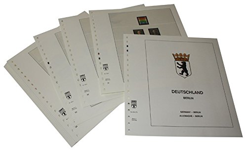 Feuilles LINDNER Allemagne Berlin 1970-1979 d'exception pour timbres