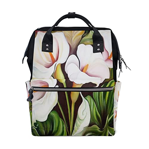 Pintura al óleo Imágenes Art Pañales Bolsa de pañales de gran capacidad, mochila de viaje multifunción, Pintura al óleo Cuadros Art1