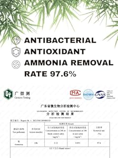 Plant-Based Bamboo Fiber Cat Litter, Green & Eco Friendly, Powerful Odor Control, No Chemicals, Instant Clumping, 99% Dust Free, 5.3Pounds, Fresh Bamboo Scent