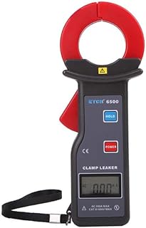QDTimes 0.01mA-300.0A Leakage Clamp Meter Digital High Accuracy Clamp Leaker Meter High Accuracy Clamp Leaker Ac Leakage Current Measurement (ETCR6500)
