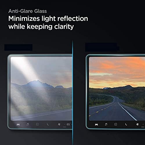 Protection écran GPS Tesla Model 3 Model Y console verre trempé