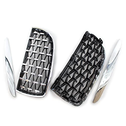 Rejilla frontal de riñón E90 y E91 para parachoques de coche Serie 3 2005-2008 4