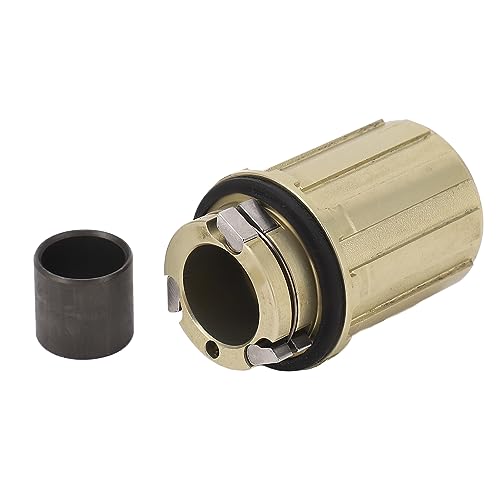 Yuecoom Corps De Roue Libre avec Roulements,11 Vitesses, Corps De Roue Libre à 3 Cliquets en Aluminium, 2 Roulements, Trou De 15 Mm pour Vélos De Route De...