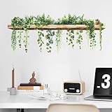 Zoom IMG-2 milaosk adesivi murali verde pianta Zoom IMG-2 milaosk adesivi murali verde pianta