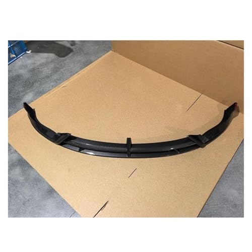 Alerón de labio delantero para Tesla Model 3 Highland 2024-2025 en acabado negro brillante 5