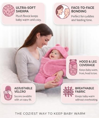 Image of BRANDONN Baby Blanket Newborn Carry Nest | Soft & Breathable Lounger for Newborn | Portable Bedding for Supervised Rest & Travel | Lightweight Infant (0-9 Months)