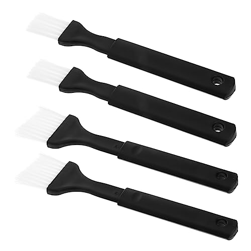 Garneck Bbq Grill Brush Set 2 Big 2 Small Plastic Pastry Brushes for Cooking Baking